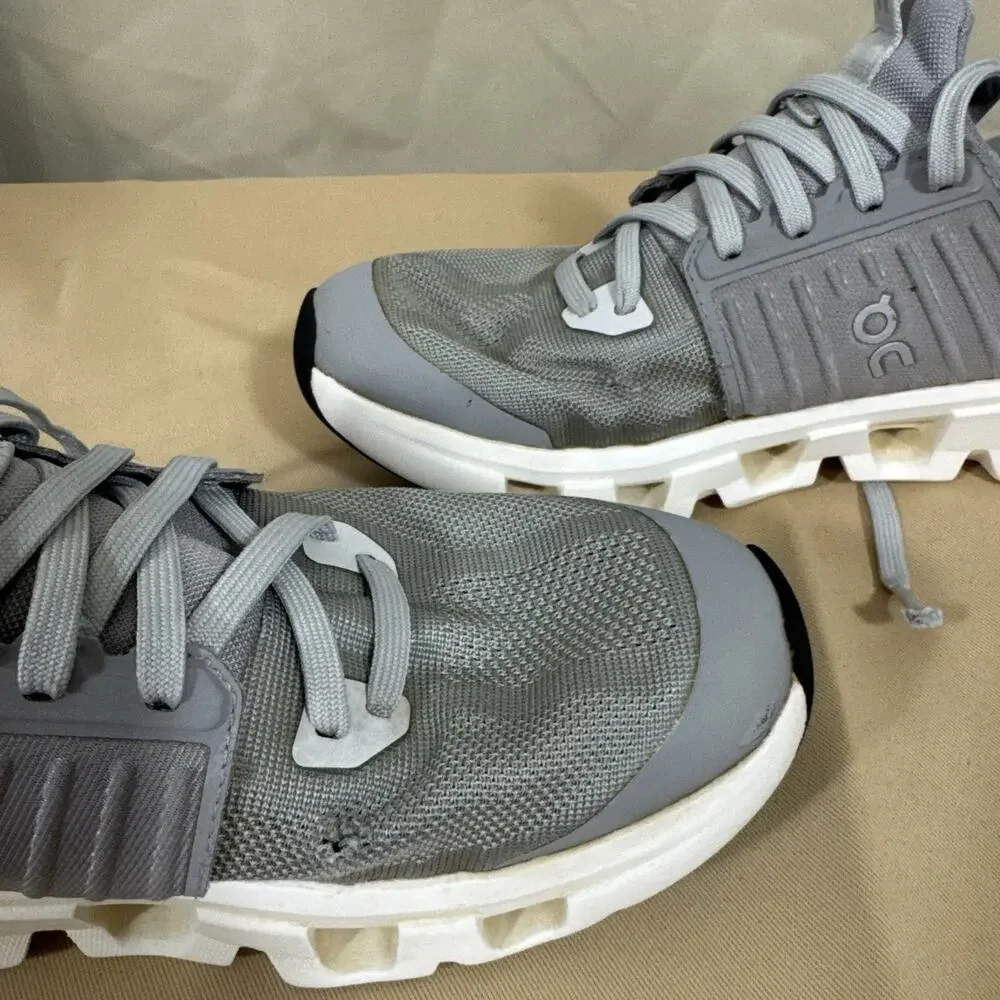 On Running Cloudnova Youth 6.5 Women’s 8 Gray Athletic Running Sneakers Shoes